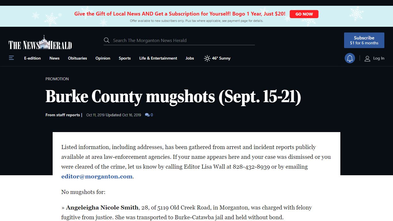 Burke County mugshots (Sept. 15-21) - The News Herald